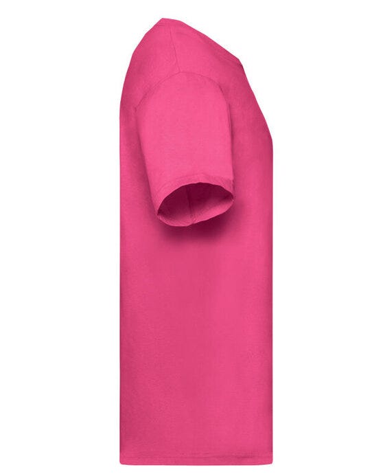 Fruit Of The Loom FOTL Mens Valueweight T - Fuchsia