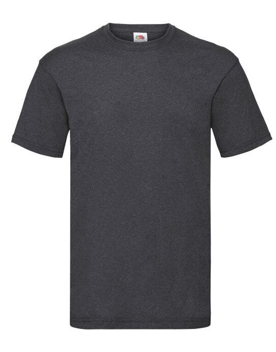 Fruit Of The Loom FOTL Mens Valueweight T - Dark Heather
