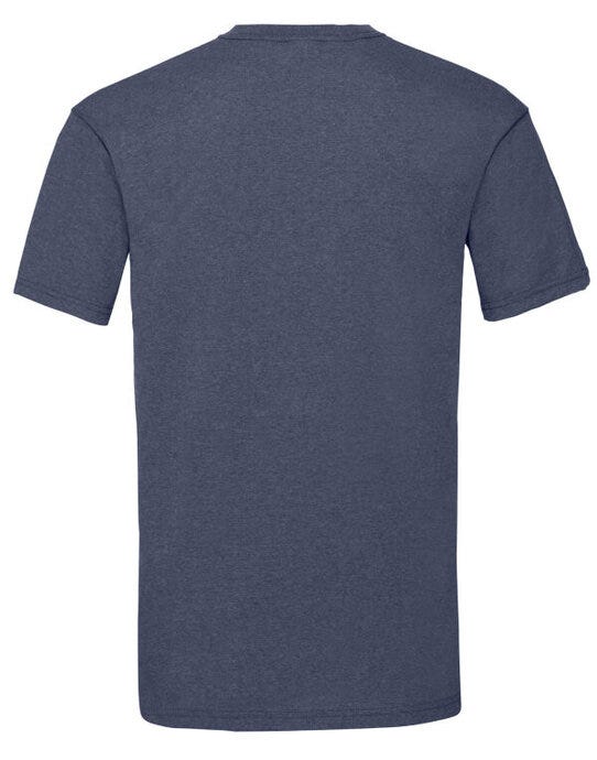 Fruit Of The Loom FOTL Mens Valueweight T - Vintage Heather Navy