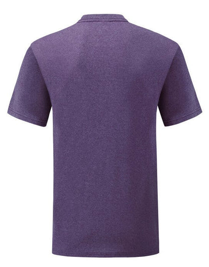 Fruit Of The Loom FOTL Mens Valueweight T - Heather Purple