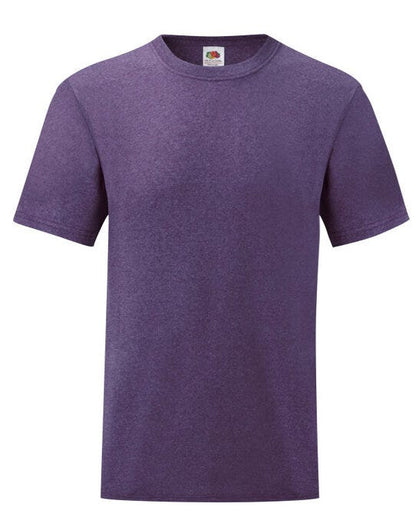 Fruit Of The Loom FOTL Mens Valueweight T - Heather Purple