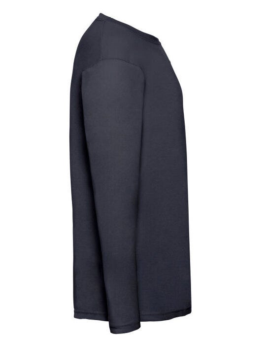 Fruit Of The Loom FOTL Mens Valueweight Long Sleeve T - Deep Navy