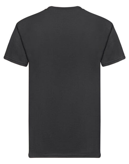 Fruit Of The Loom FOTL Mens Super Premium T - Black