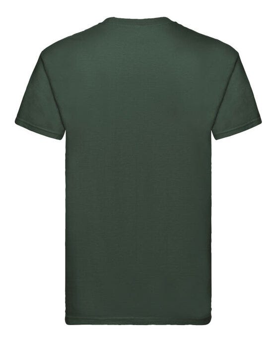 Fruit Of The Loom FOTL Mens Super Premium T - Bottle Green