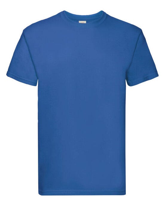 Fruit Of The Loom FOTL Mens Super Premium T - Royal