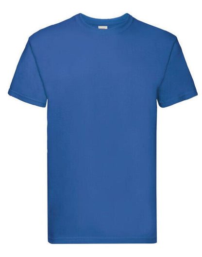 Fruit Of The Loom FOTL Mens Super Premium T - Royal