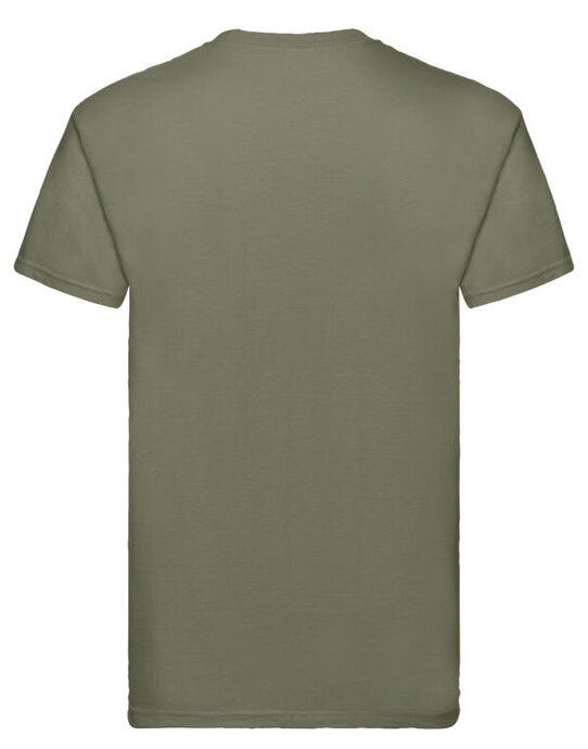Fruit Of The Loom FOTL Mens Super Premium T - Classic Olive