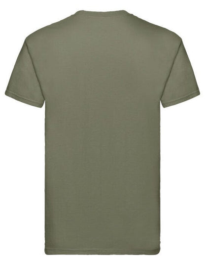 Fruit Of The Loom FOTL Mens Super Premium T - Classic Olive