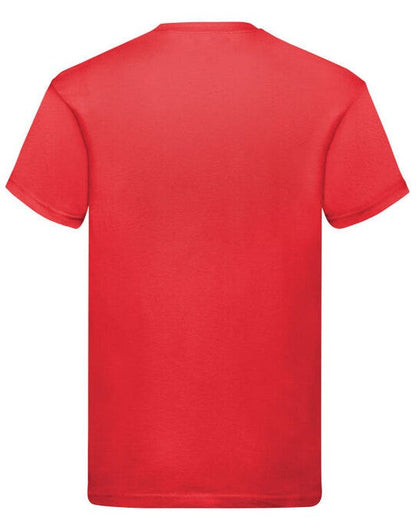 Fruit Of The Loom FOTL Mens Original T - Red