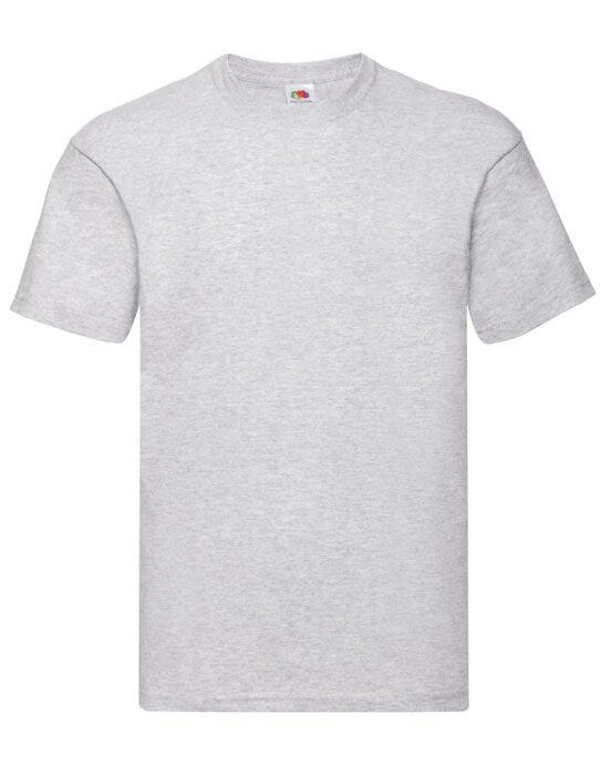 Fruit Of The Loom FOTL Mens Original T - Heather Grey