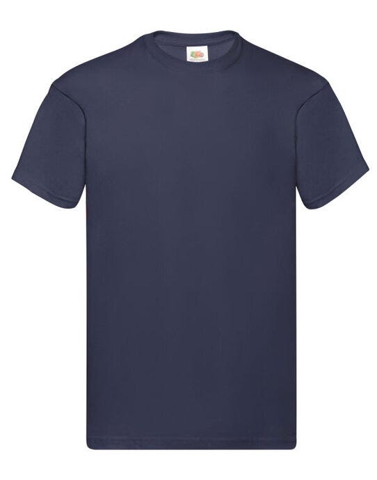 Fruit Of The Loom FOTL Mens Original T - Deep Navy