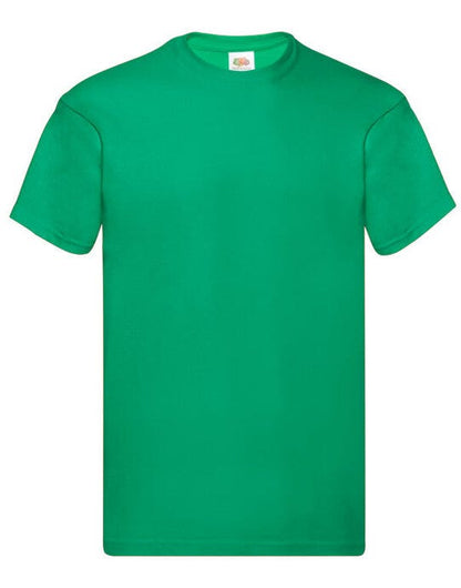 Fruit Of The Loom FOTL Mens Original T - Kelly Green