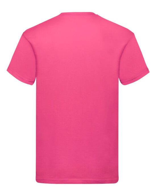 Fruit Of The Loom FOTL Mens Original T - Fuchsia