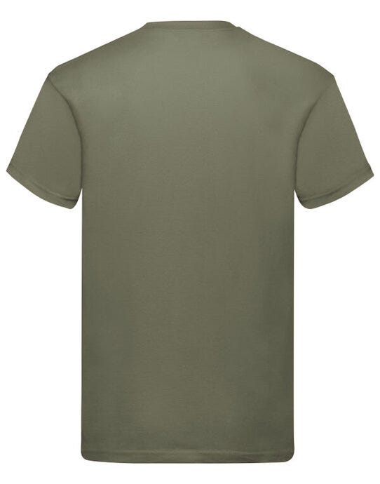 Fruit Of The Loom FOTL Mens Original T - Classic Olive