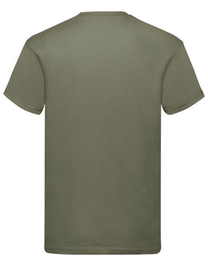 Fruit Of The Loom FOTL Mens Original T - Classic Olive