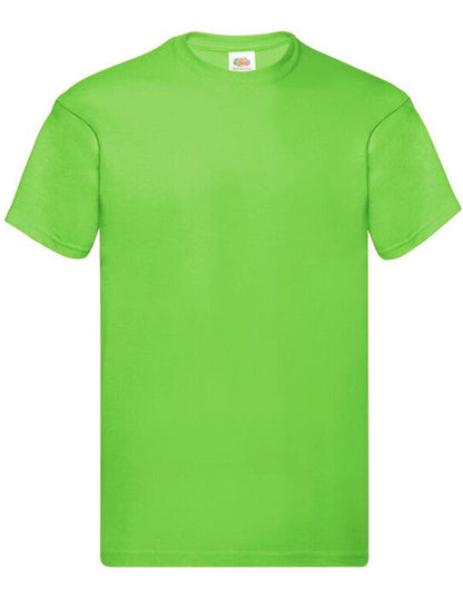 Fruit Of The Loom FOTL Mens Original T - Lime