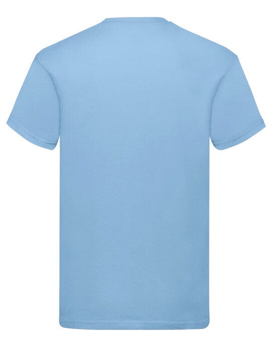 Fruit Of The Loom FOTL Mens Original T - Sky Blue