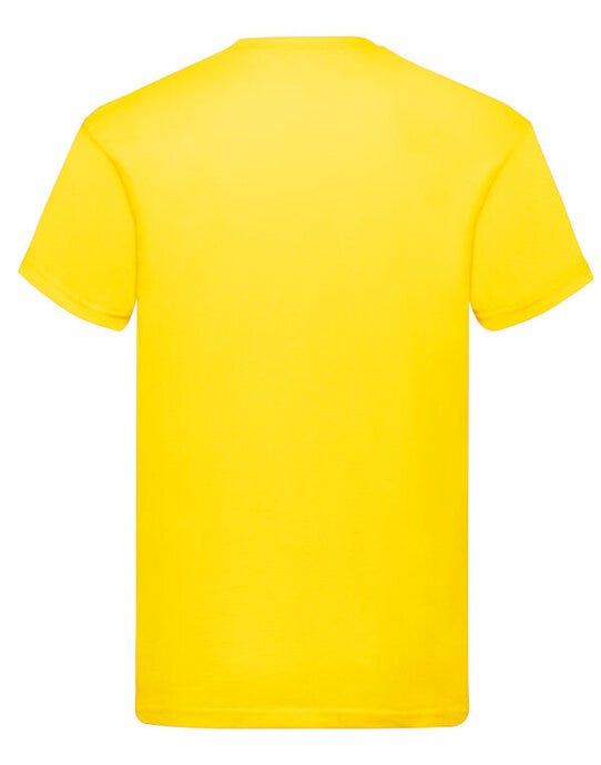 Fruit Of The Loom FOTL Mens Original T - Yellow