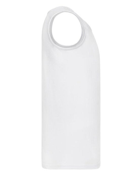 Fruit Of The Loom FOTL Mens Valueweight Athletic Vest - White