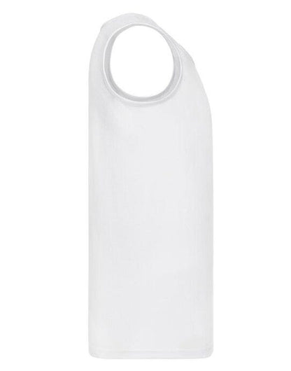 Fruit Of The Loom FOTL Mens Valueweight Athletic Vest - White