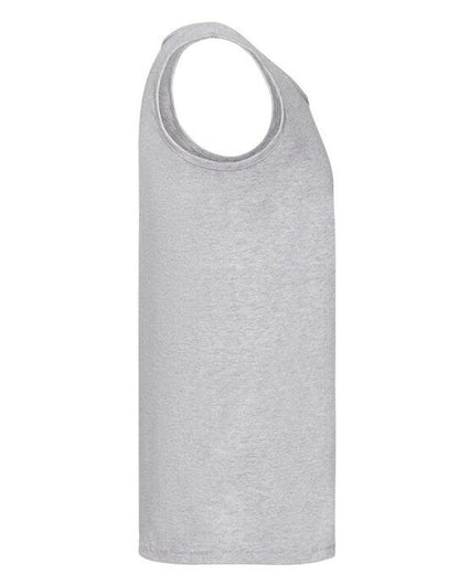 Fruit Of The Loom FOTL Mens Valueweight Athletic Vest - Heather Grey