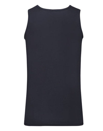 Fruit Of The Loom FOTL Mens Valueweight Athletic Vest - Deep Navy