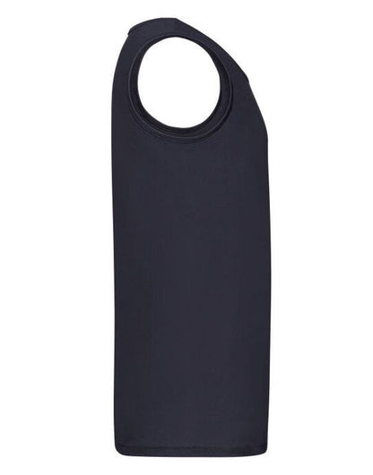 Fruit Of The Loom FOTL Mens Valueweight Athletic Vest - Deep Navy