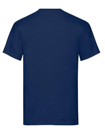 Fruit Of The Loom FOTL Mens Heavy T - Navy Blue