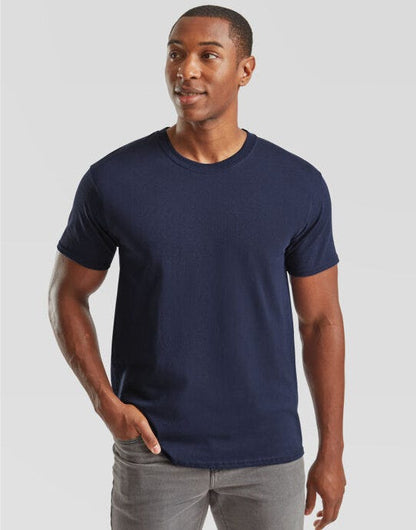 Fruit Of The Loom FOTL Mens Heavy T - Navy Blue