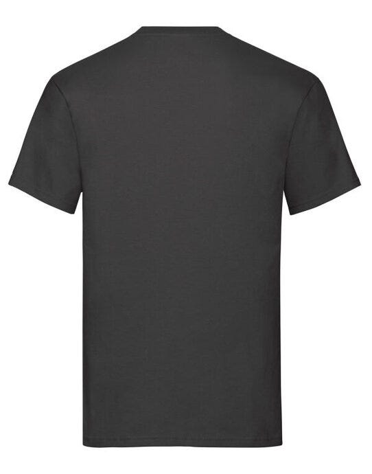 Fruit Of The Loom FOTL Mens Heavy T - Black