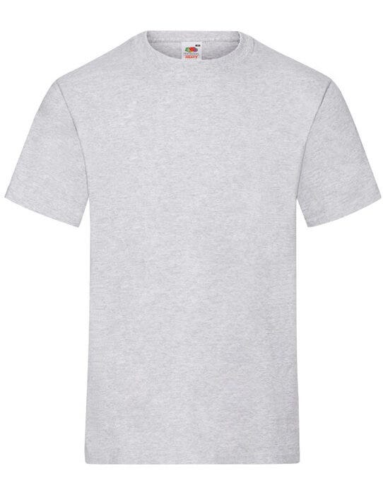 Fruit Of The Loom FOTL Mens Heavy T - Heather Grey