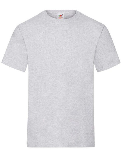 Fruit Of The Loom FOTL Mens Heavy T - Heather Grey