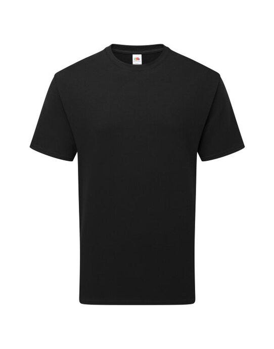 Fruit Of The Loom FOTL Pure Cotton T - Black