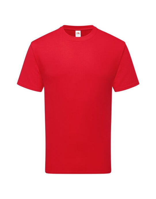 Fruit Of The Loom FOTL Pure Cotton T - Red
