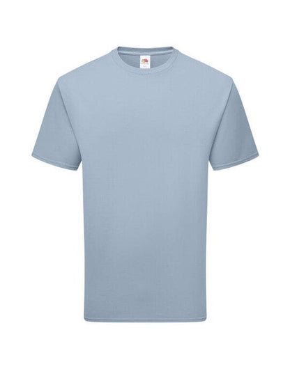 Fruit Of The Loom FOTL Pure Cotton T - Mineral Blue