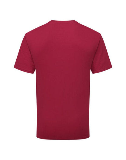 Fruit Of The Loom FOTL Pure Cotton T - Cranberry