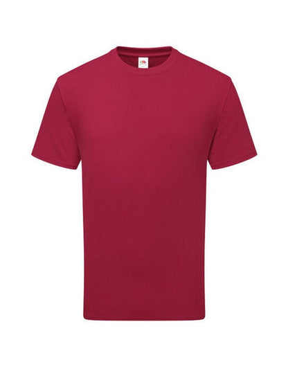 Fruit Of The Loom FOTL Pure Cotton T - Cranberry
