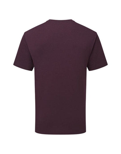 Fruit Of The Loom FOTL Pure Cotton T - Dark Plum
