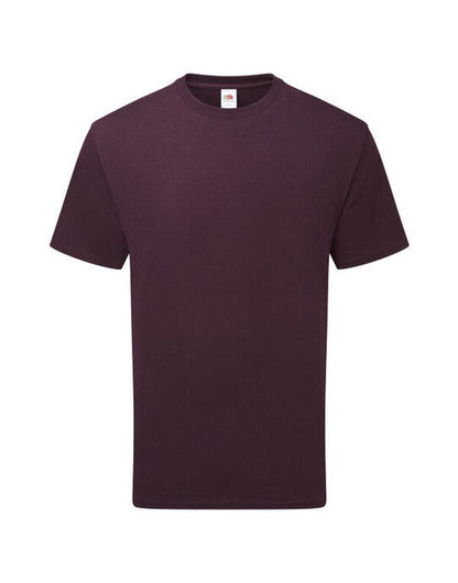 Fruit Of The Loom FOTL Pure Cotton T - Dark Plum