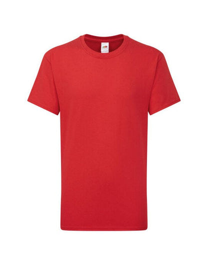 Fruit Of The Loom FOTL Kids Iconic 195 T - Red