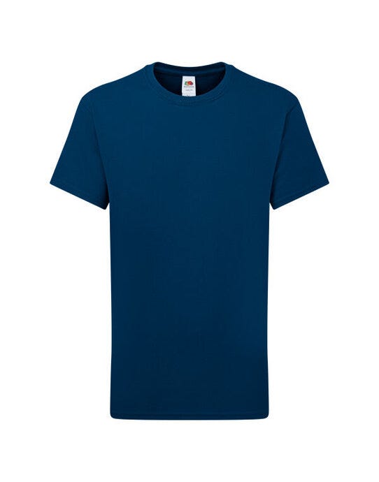 Fruit Of The Loom FOTL Kids Iconic 195 T - Mountain Blue