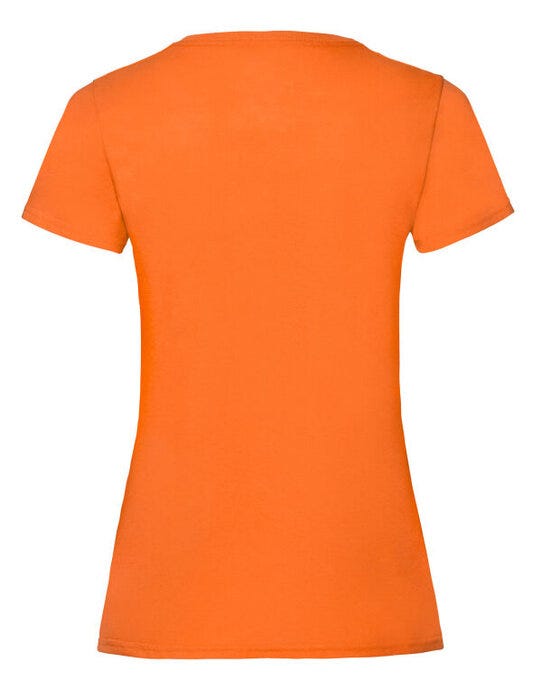 Fruit Of The Loom FOTL Ladies Valueweight T - Orange