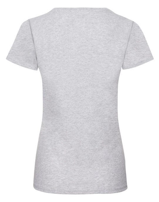 Fruit Of The Loom FOTL Ladies Valueweight T - Heather Grey