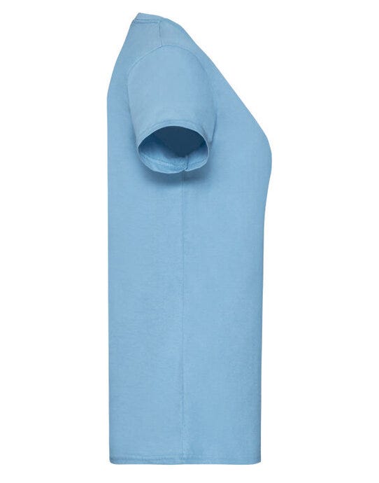 Fruit Of The Loom FOTL Ladies Valueweight T - Sky Blue