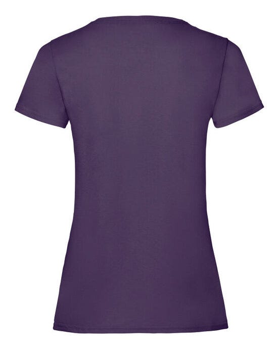 Fruit Of The Loom FOTL Ladies Valueweight T - Purple