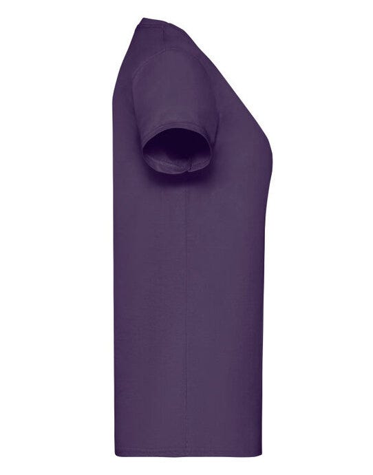 Fruit Of The Loom FOTL Ladies Valueweight T - Purple