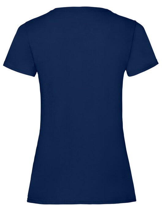 Fruit Of The Loom FOTL Ladies Valueweight T - Navy Blue