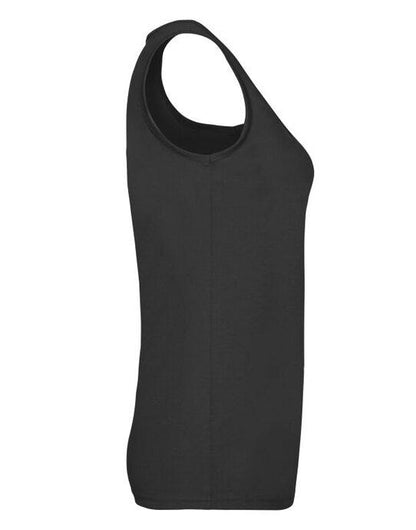 Fruit Of The Loom FOTL Ladies Valueweight Athletic Vest - Black