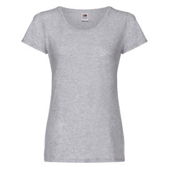 Fruit Of The Loom FOTL Ladies Original T - Heather Grey