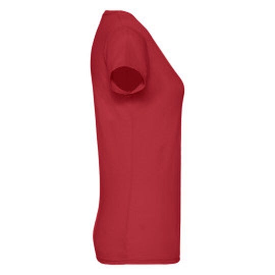 Fruit Of The Loom FOTL Ladies Original T - Red